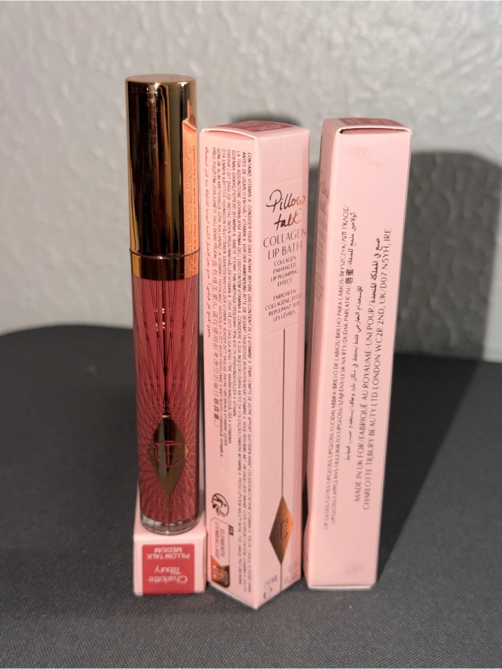 Charlotte Tilbury Pillow Talk Collagen Lip Bath - pillow talk medium